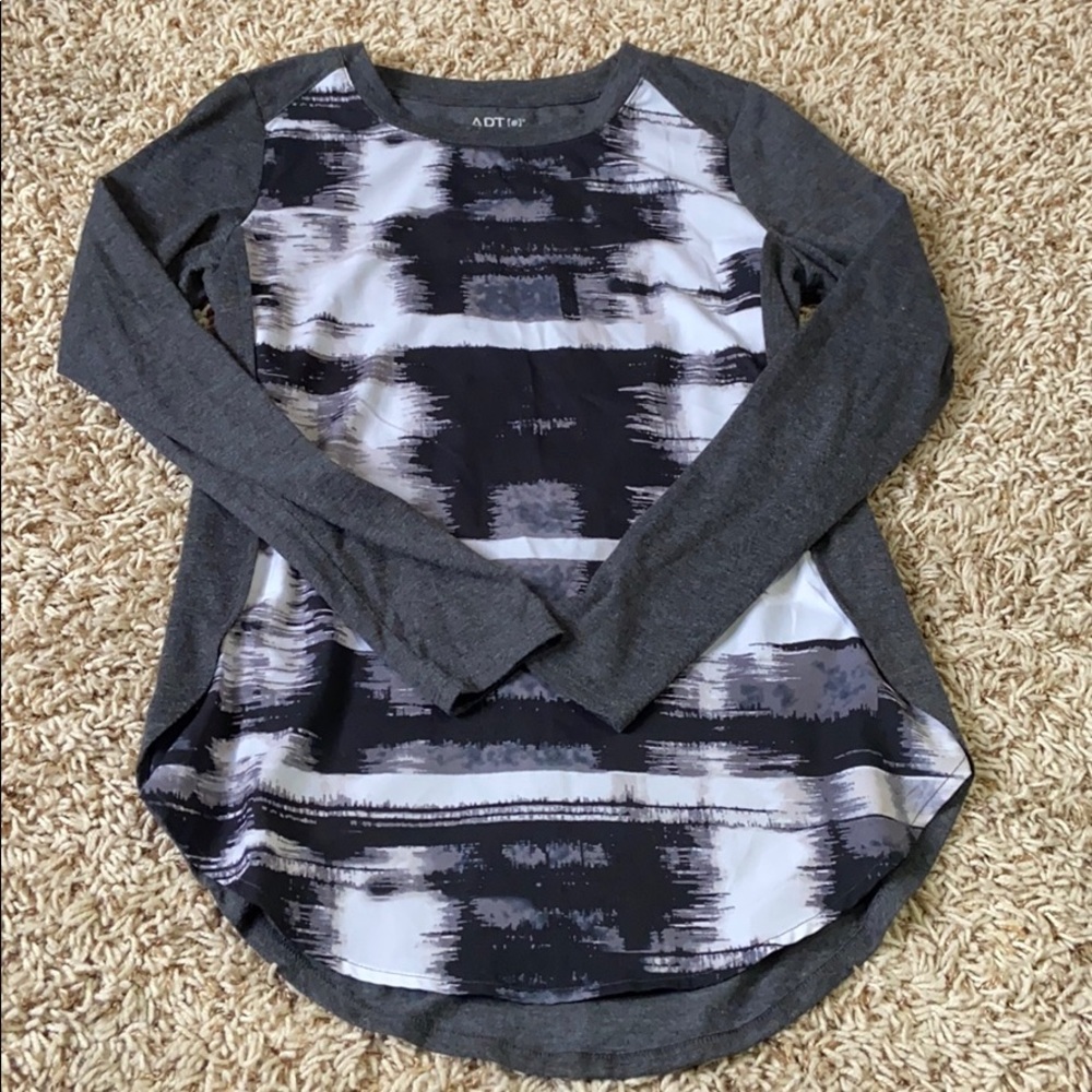 MARBLE PATTERNED APT 9 BLOUSE